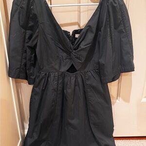 Abercrombie & Fitch Black Mini Dress